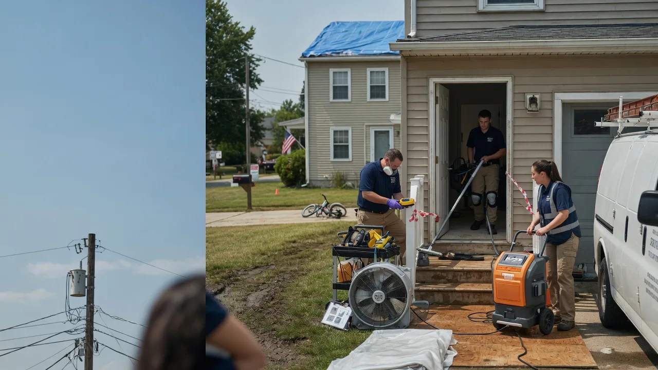 Water Damage Repair in Bloxom, VA near me